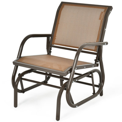 Beata Steel Outdoor Rocker Chair