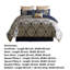 Microfiber 10 Piece Comforter Set-453595189