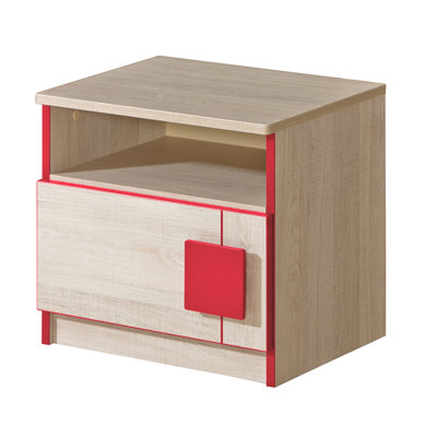 Troutville 1 Drawer Nightstand