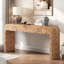 Albright Elegant Console Table With Unique Wood Grain And 2 Drawers-1150711854