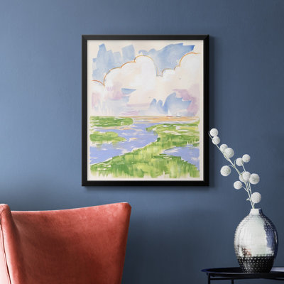 Low Country River Vista II Premium Framed Canvas - Ready to Hang