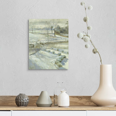 Lavande et le pont chinois par Timothy Easton - impression sur toile