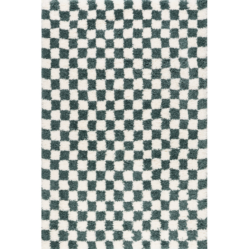  Tapis à poils longs Mid-Century Adelaide, Rectangulaire 3 pi x 5 pi
