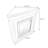 Beige Solid Wood Electric Fireplace-2045191169