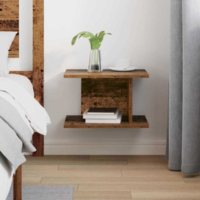 40cm W Manufactured Wood Bedside Table