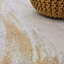 Deran Swirl Yellow/Silver/Cream Area Rug-1915562426
