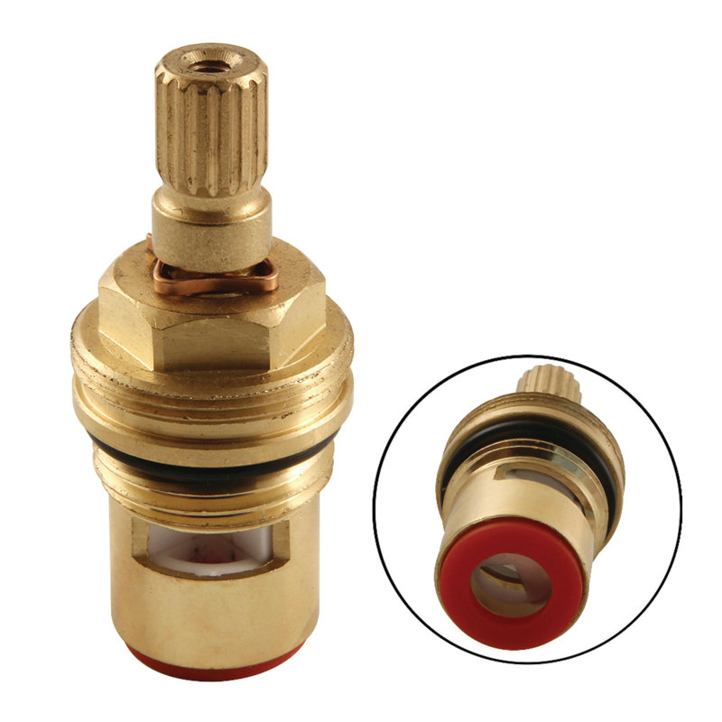 Kingston Brass Hot Ceramic Disc Cartridge, 3/8" x 16PT (1 Piece)