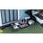 54 Inch Outdoor Gas Fire Pit With Rain Cover, 50000Btu Patio Table, Rectangular Heater, Walnut Wood Finish, Low - Maintenance And Easy Installation Simple Knob Control, Accommodates 5 6 People