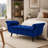 Velvet Upholstered Storage Bench-1372117918