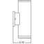 Applique murale d'extérieur à 2 lumières Haarstick-29144106-29144109