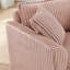 Chaise d'appoint avec accoudoirs et coussin moelleux-390677989