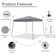 10 Ft. W X 10 Ft. D Steel Pop-Up Canopy With Weights
