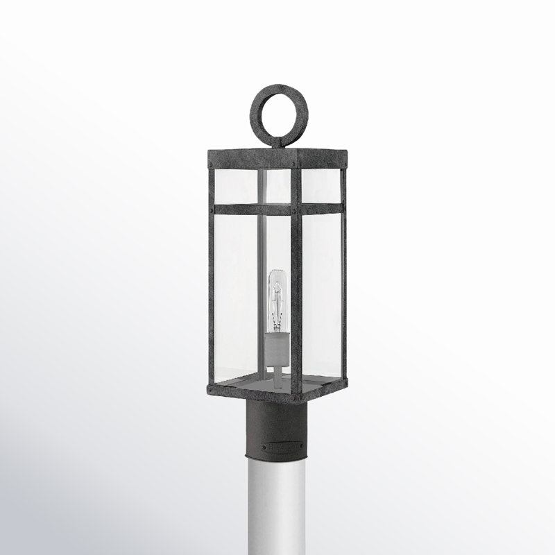 Martel Transparent Lantern Head, Aged Zinc