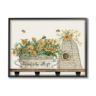 Bee With You Indoor Insect Honey Flower Harvesting by Cindy Jacobs - Graphic Art