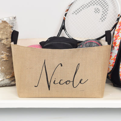 A Southern Bucket Fabric Decorative Basket