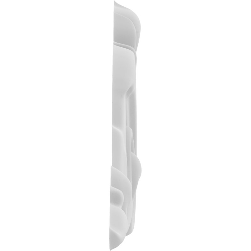 Rosette trenton, H 10 po x l 7,5 po x P 0,63 po, Gauche
