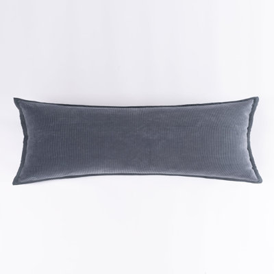 SAUNDERS SHAM, STEEL BLUE, BODY PILLOW