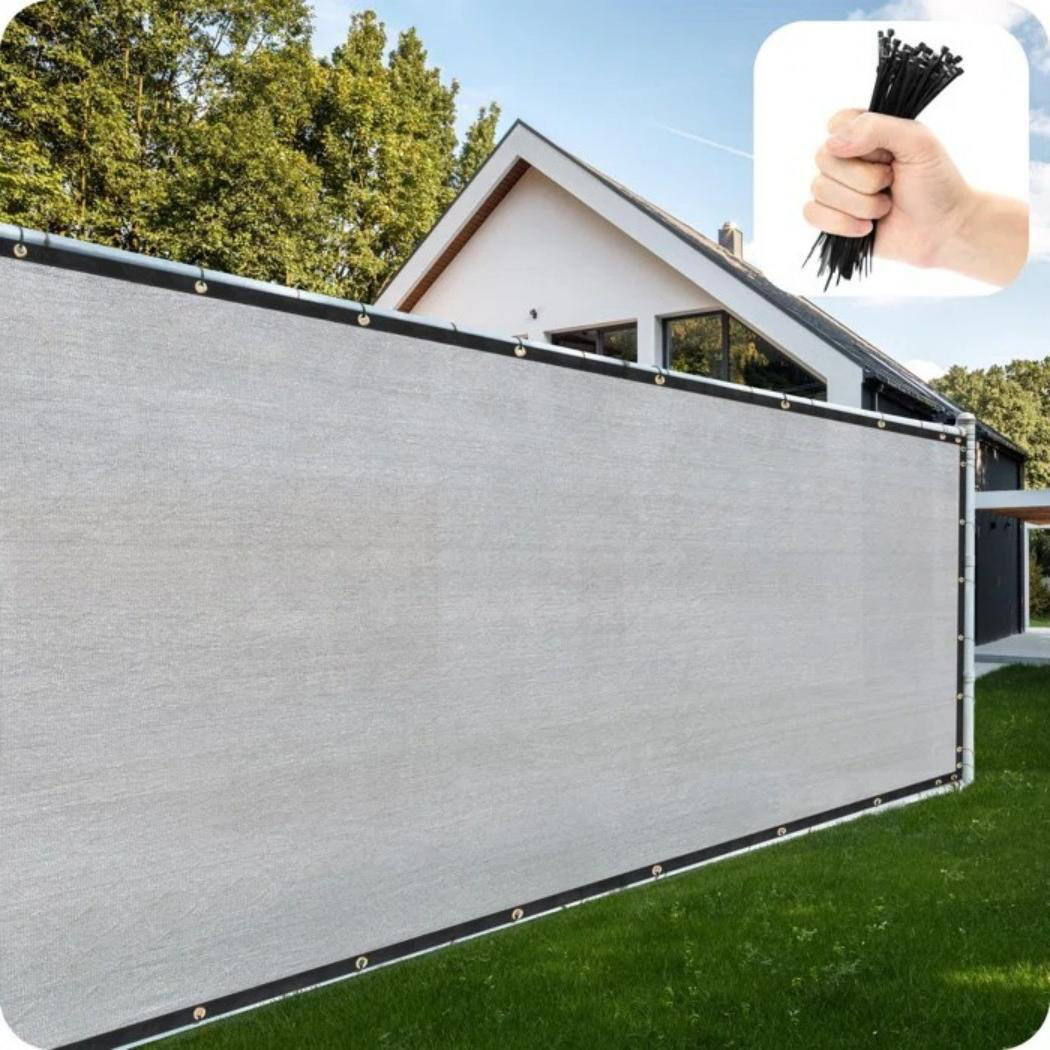 Royal Shade 6' H Fence Privacy Screen Windscreen Cover Netting Mesh Fabric Cloth Royal Shade 