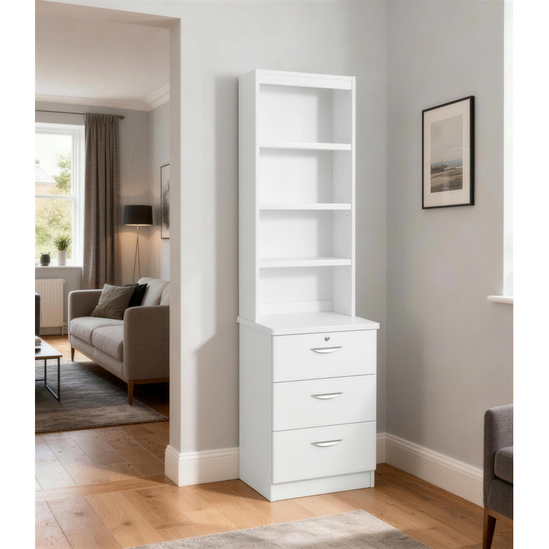 182cm H Storage Unit, White
