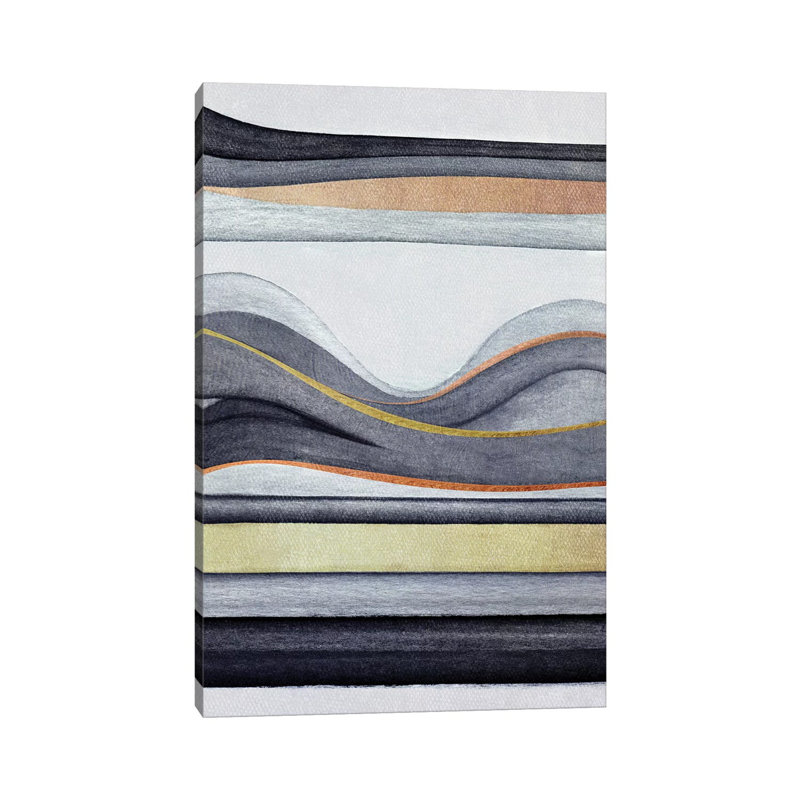 Trippy Landscape VI by Marco Gonzalez - Wrapped Canvas Painting, 66.04 cm H x 45.72 cm W x 3.175 cm D