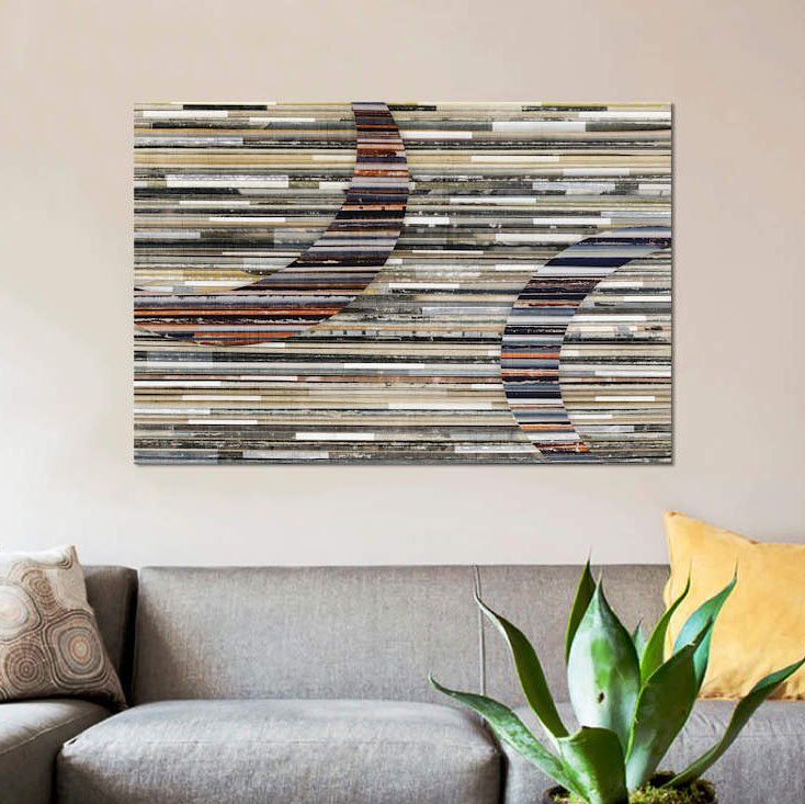 « serendipity ii », impression sur toile, H 18 po x l 26 po x P 1,5 po, Pas de tapis, Toile tendue