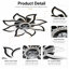 Ventilateur de plafond DEL réversible à 5 pales de 80 cm (31,5 po) avec variateur, télécommande et application-447425810-447425813