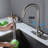 Touch Responsive Kitchen Faucet With Pull Down - Easy Water Control, Brushed Nickel Finish, Stainless Steel Spray Head And Sensor Corrosion Resistance, Consistent Flow Nickel,-413157662