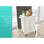 Chariot de cuisine en acier inoxydable Beaverville