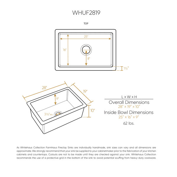 Dimensions du produit