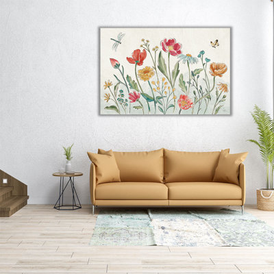 Boho Field I - reproduction d'art sur toile