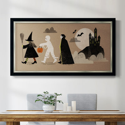 Halloween - Reproduction d'un seul cadre photo sur toile