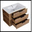 Meuble-lavabo de 30 po avec comptoir (G-CVB01430LIMO-GRB3020MOWH)