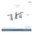 Chrome two-handle high arc bathroom faucet-98138255