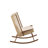 Atziry Outdoor 2-Piece PE Rattan Conversation Set With Acacia Wood Top & Cushions-125318574