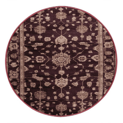 Tapis brun lavable à la machine