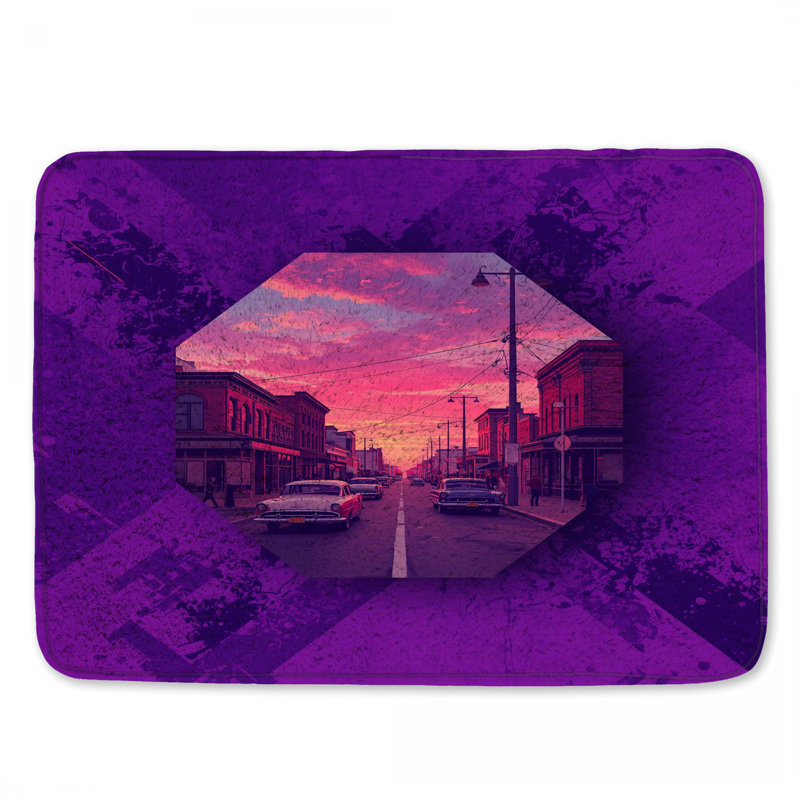 Tapis de bain Sunset Urban, L 24 po x L 17 po