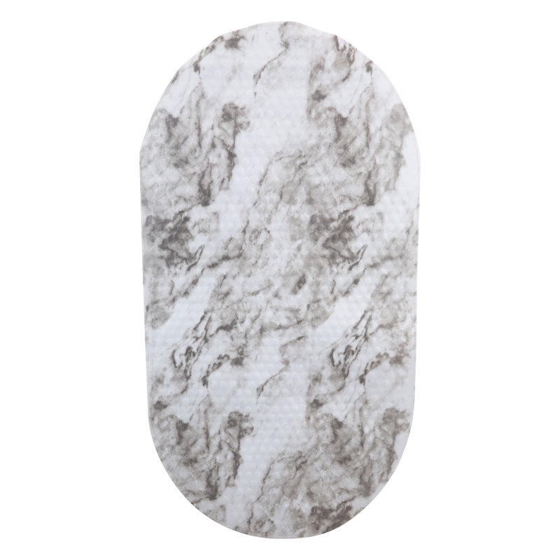 Plastic / Acrylic Non-Slip Bath Mat, Gray