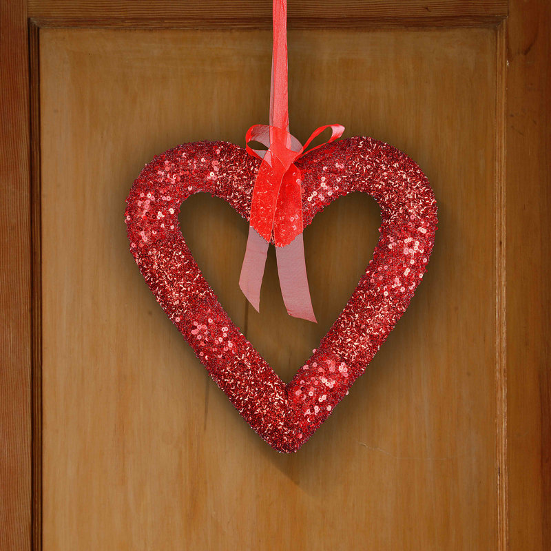 Cœur de la Saint-Valentin 11 po, Rouge