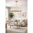 Coulter 12-Light Dimmable Wagon Wheel Chandelier with Candle-Style Sockets