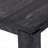 60'' Rectangular Dining Table with Black Reclaimed Wood Look-1446409391