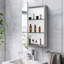 Armoire de salle de bain polyvalente avec fonctions avancées pour un rangement optimal