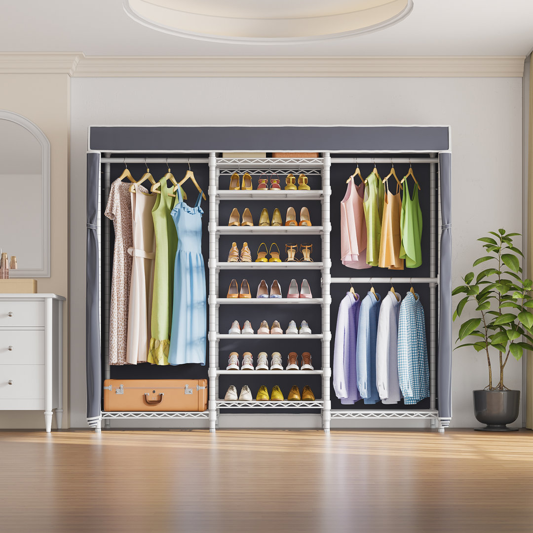  70.1'' Metal Clothes Rack VIPEK 