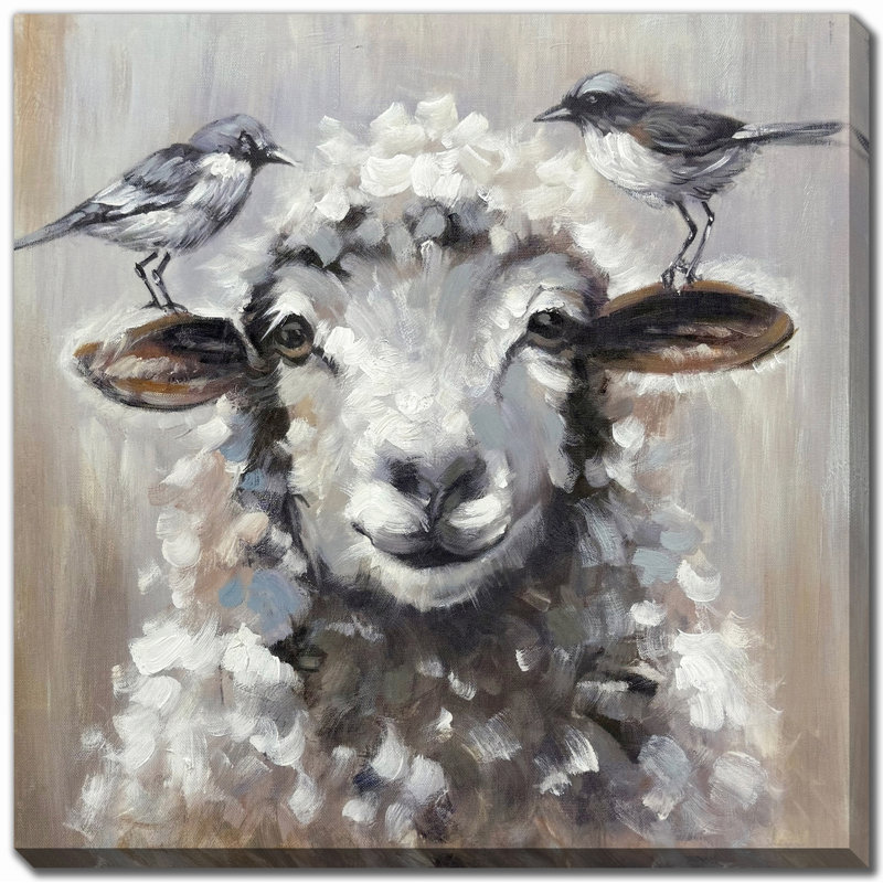 Art mural sur toile Feathered Friends II