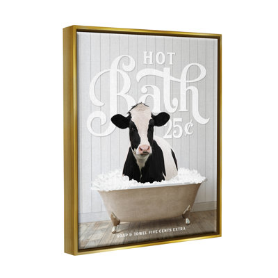 " Vintage Farmhouse Bathroom " by Lettered And Lined