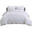  Ensemble de housse de couette réversible traditionnelle en microfibre de trois articles-77423667-77423668