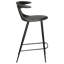 Flair Upholstered Counter Stool with Metal Frame-1822329038