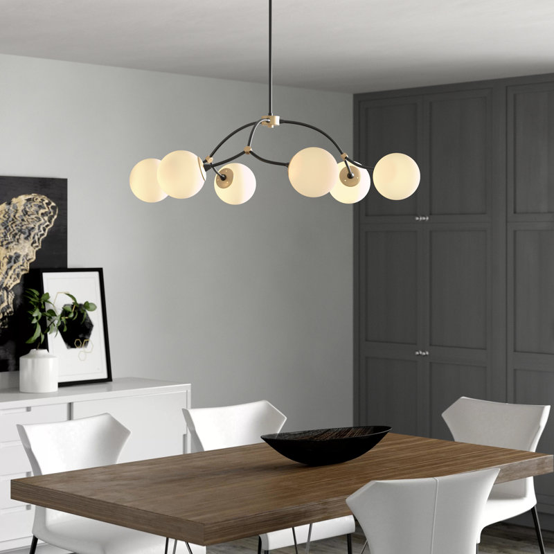 Quintin 6 - Light Unique/Statement Chandelier