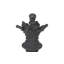 Small Cast Stone Queen Chess Sculpture-1636155028
