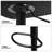 Modern Swivel Bar Stools, Adjustable Counter Height Barstools Pub Chairs with Backrest and Footrest-125958371
