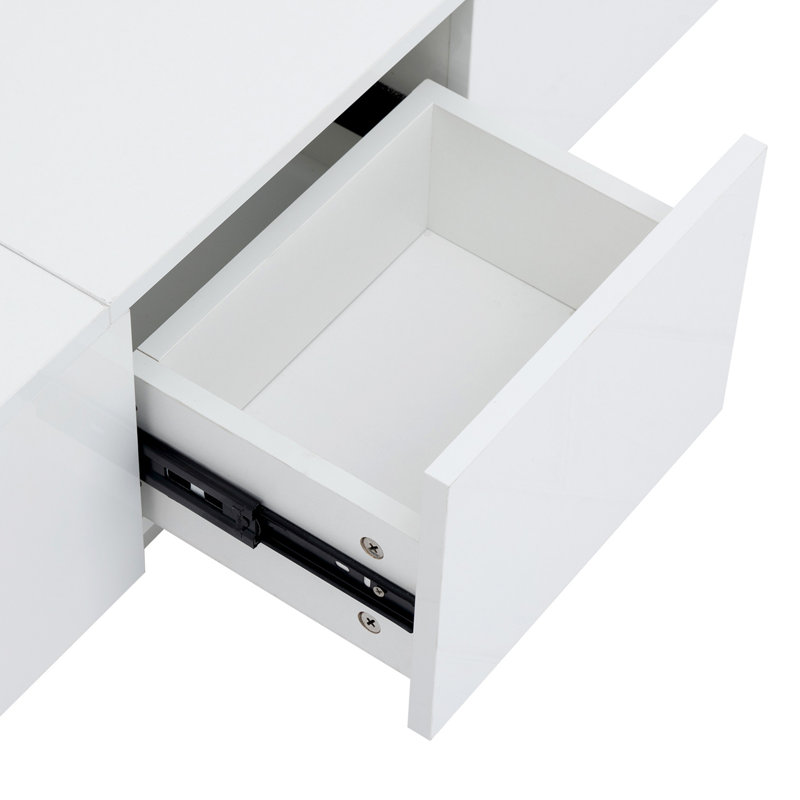 Table basse Cadem, Blanc